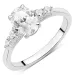 Zirkon Ring aus Silber