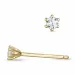 2 x 0,06 ct Diamant Solitärohrstecker in 9 Karat Gold mit Diamant 