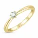 Kampagne - Diamant Ring in 14 Karat Gold 0,12 ct