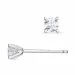 Kampagne - 2 x 0,16 ct Diamant Solitärohrstecker in 14 Karat Weißgold mit Diamant