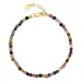 mehrfarbigen Armband mit Turmalin