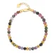 mehrfarbigen Armband mit Turmalin