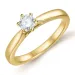 0,40 ct lab grown Diamant Solitärring in 9 Karat Gold 0,40 ct