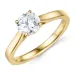 1,00 ct lab grown Diamant Solitärring in 9 Karat Gold 1,0 ct