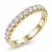 lab grown Diamant Memoirering in 9 Karat Gold 0,50 ct