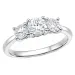 lab grown Diamant Ring in 14 Karat Weißgold 0,50 ct 0,52 ct