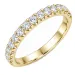 lab grown Diamant Ring in 14 Karat Gold 0,51 ct