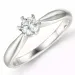 0,20 ct lab grown Diamant Ring in 14 Karat Weißgold 0,20 ct