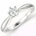 0,30 ct lab grown Diamant Ring in 14 Karat Weißgold 0,30 ct