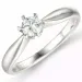 0,50 ct lab grown Diamant Ring in 14 Karat Weißgold 0,50 ct