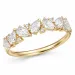 lab grown Diamant Ring in 14 Karat Gold 0,94 ct 0,05 ct