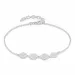 Marguerite Armband aus Silber