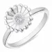 Marguerite Zirkon Ring aus Silber