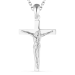 Kreuz Halskette aus Silber und Anhänger aus Silber - Amoré