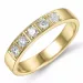 Diamant Memoirering in 14 Karat Gold 0,35 ct