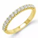 Diamant memoirering in 14 karat gold 0,51 ct