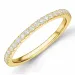 Diamant Memoirering in 14 Karat Gold 0,25 ct