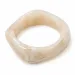 weißem bangle aus Harz - AURA