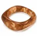 braunem bangle aus Harz - AURA