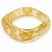 gelbem bangle aus Harz - AURA