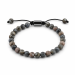 blauer Labradorit Armband aus Nylon mit verstellbarer Kordel