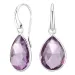 Amethyst Ohrringe in Silber