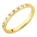 Zirkon Ring aus vergoldetes Messing - Eliné
