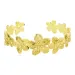 Blumen Armband aus vergoldetes Messing - Eliné