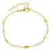 Perle Armband aus vergoldetes Messing - Eliné