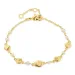 Perle Armband aus vergoldetes Messing - Eliné