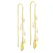 Perle ketten ohrringe in vergoldetes Messing - Eliné