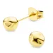 5 mm Wasserfester Ohrstecker in vergoldetem Stahl - OCEANA