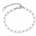 Wasserfest Perle Armband aus Stahl - OCEANA