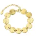 Wasserfest Armband aus vergoldetem Stahl - OCEANA