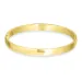 Wasserfest 6 mm Armreif aus vergoldetem Stahl - OCEANA