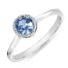 synthetischer Spinell Ring aus Silber