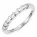 Elegant eng zirkon ring aus silber