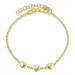 Herz Armband aus vergoldetem Sterlingsilber