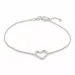 Herz Armband aus Silber