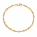 BNH Singapore Armband aus 8 Karat Gold 18,5 cm x 2,3 mm