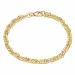BNH Singapore Armband aus 8 Karat Gold 18,5 cm x 3,5 mm