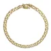 BNH Bismark-Armband aus 8 Karat Gold 17 cm x 4,0 mm