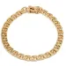 BNH Bismark-Armband aus 8 Karat Gold 17 cm x 4,5 mm