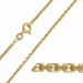 BNH Anker facet armband aus 14 Karat Gold 17 cm x 1,8 mm