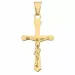 Jesus Gold bnh kreuz aus 14 Karat Gold