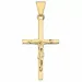 Jesus Gold bnh kreuz aus 8 Karat Gold