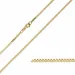 BNH Panzerhalskette aus 14 Karat Gold 45 cm x 1,8 mm