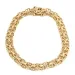 Armband aus 14 Karat Gold 18,5 cm x 6,5 mm