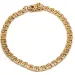 BNH Bismark-Armband aus 8 Karat Gold 17 cm x 7,1 mm