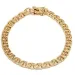 BNH Bismark-Armband aus 14 Karat Gold 21,0 cm x 4,5 mm